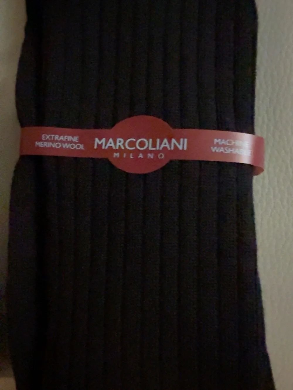 Marcoliani Milano Extrafine Merino Ribbed Dress Socks 2 Pair NWT Italy US 8-11